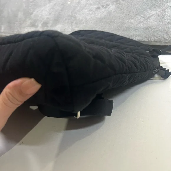 Vera Bradley quilted black backpack - Picture 9 of 12